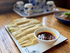现场制作手工鲜豆皮-高淳味道(丹阳湖北路店)