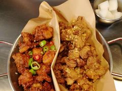 双拼炸鸡-富乐满韩国正宗炸鸡韩国料理(虹泉路店)
