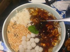 花田冰粉-绿茶餐厅(光谷世界城步行街店)