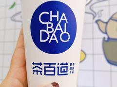 黑糖波霸奶茶-茶百道(翠柏店)