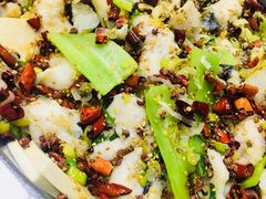 炝锅巴沙鱼-清真·锦翔炝锅鱼(明德门店)