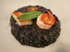 威尼斯海鲜墨鱼汁烩饭-Ponte 意大利餐厅