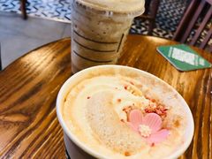 如意桃花红茶拿铁-星巴克臻选(青岛麦凯乐分店)