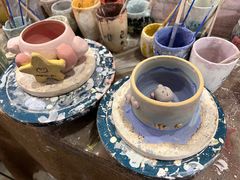 -馆陶手作坊DIY·陶艺·石塑粘土·石膏娃娃(车陂店)