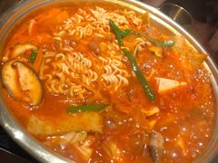 泡菜肥牛部队锅-春熙台韩国料理·章鱼肥牛(西丽店)