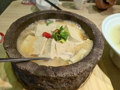 自制石锅豆腐-羊之道草原味道清真餐厅(番禺店)