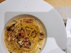 奶油蘑菇培根笔尖面-JANS意式简餐厅·惠灵顿牛排