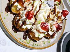 草莓忌廉华夫饼-BE BRIGHT KITCHEN(正佳广场店)