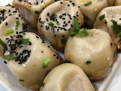 鲜肉鲜肉马蹄虾仁三拼生煎-咬不得高祖生煎·简餐(高银街店)