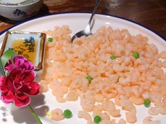 甜豆炒手剥虾仁-鱼食饭稻·苏浙土菜17年老馆子(平江路店)