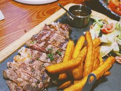 澳洲谷饲黑安格斯西冷牛排-澳骄 Aussie Kitchen·手工披萨·西餐(国大店)