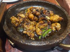 酱爆石锅蛙-绿茶餐厅(华联万柳店)