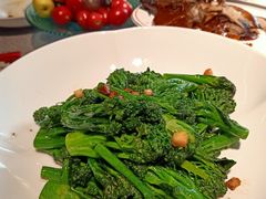 蒜蓉炒西兰苔-秀儿四九城·新京菜(亚运村鸟巢店)