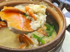 螃蟹鲜虾粥-适口餐厅砂锅粥(公信路总店)