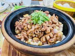 啫啫脆肠-芳姨广东砂锅粥(张庄路店)