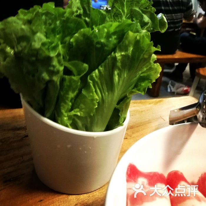 六六烤肉青菜图片 - 第1张