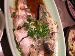 葱油鲈鱼-新白鹿餐厅(爱琴海购物中心店)
