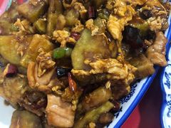 蒜烧茄子-夕阳红小吃(中街大悦城店)