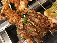 -長壹旋转烤吧 农家鸡火锅