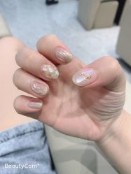 -手牵手美甲