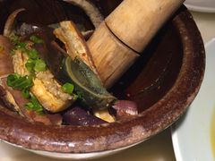擂茄子皮蛋-绿茶餐厅(西单老佛爷店)