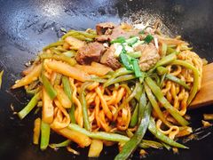 酸辣豆角焖面-金豆角砂锅焖面(安贞店)