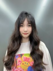 点击看大图 -藤野造型烫发染发