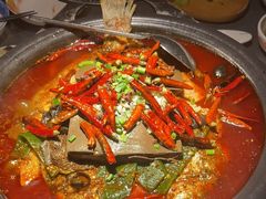 -探鱼·鲜青椒爽麻烤鱼(广州欣荣广场店)