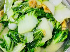 青菜烧油渣-八八餐厅(升州路店)