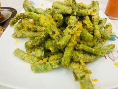 蛋黄豆角-北戴河庆山饭店·海鲜砂锅粥(北戴河黑石路店)