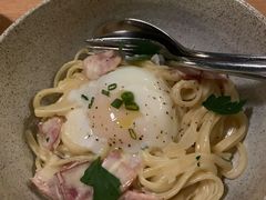 奶油培根半熟蛋意面-EN SPACE恩空间