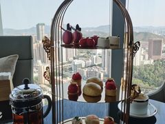 自助取餐区-君悦酒店·大堂酒吧·高空下午茶·暮色微醺
