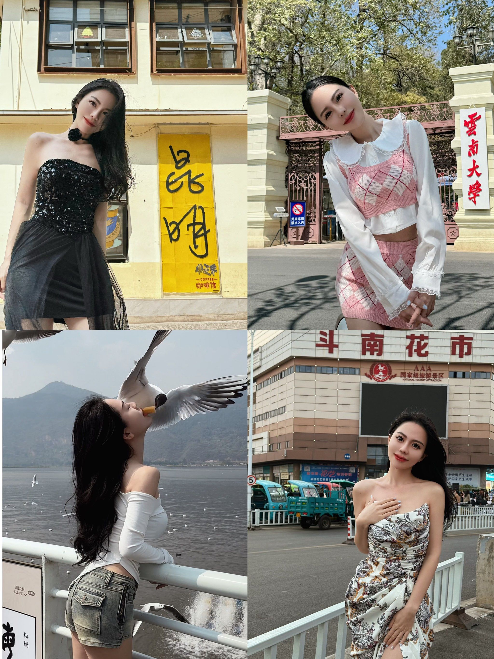 斗南花市
day2:篆新农贸市场97云南大学97陆军讲武堂97翠湖