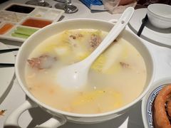 菜心豆腐粉丝鸭骨汤-四季民福烤鸭店(王府井东安门店)