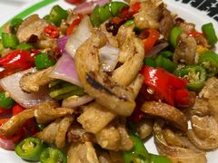 辣椒炒油渣-欧记大排档·景德菜(上海首店)