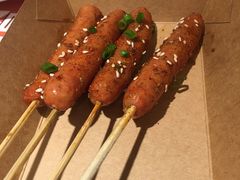 烤黑椒肠-探炉·香辣豆花烤鱼(笋岗宝能环球汇店)