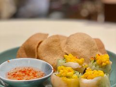 香芒米纸大虾卷-蕉叶·广州明星泰国菜(黑金冠保利广场店)