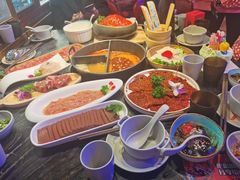 -热火朝天鲜切牛肉火锅(南强街巷店)