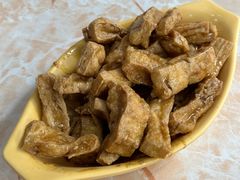炸风味豆腐板-黄师奶甜品店
