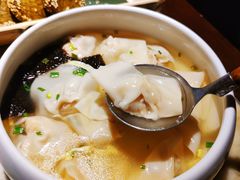 鸡汤鲜虾小馄炖-绿茶餐厅(乐峰广场店)