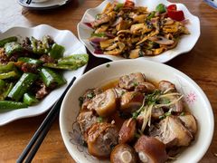 -竹语饭香·原生态农庄·烧鸡·竹筒饭·河鲜(森林海白水寨店)