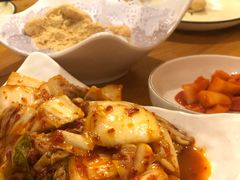泡菜五花肉-长寿参鸡汤(朝韩风情街店)