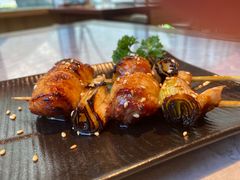 酱烤京葱鸡肉串-人间酒暖·Go blanc·烧鸟·深夜食堂(陆家嘴店)