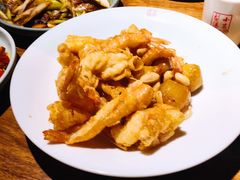 梨球果仁虾-小吊梨汤·北京菜·烤鸭(鸟巢店)