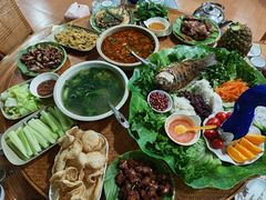 -沐毫傣泐云南菜孔雀宴•手抓饭傣味烧烤(曼听店)