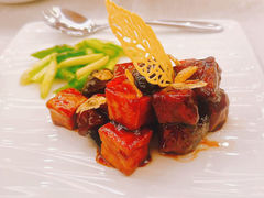 黑金雪花牛肉粒-上海和平饭店龙凤厅 Dragon Phoenix