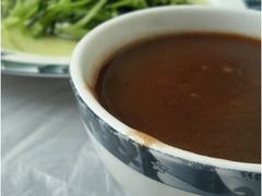 糖粥和炒青菜-吴门人家·苏宴宫廷菜(拙政园店)