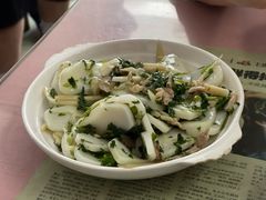荠菜冬笋肉丝炒年糕-蘭心餐厅(进贤路店)