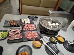 -啊美丽炭火烤肉(滑翔一店)