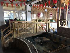 大堂-缘福乡村铁锅炖民宿(八达岭店)